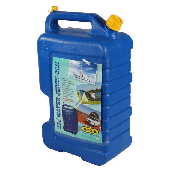 addis 25l plastic water jerry can blue picture 1