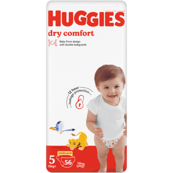 huggies dry comfort size 5 jumbo 56 s picture 1