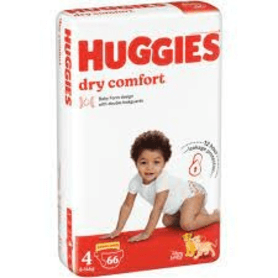 huggies dry comfort size 4 jumbo 66 s picture 1