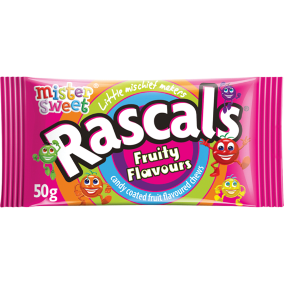 rascals fruity flavours packet 50g picture 1