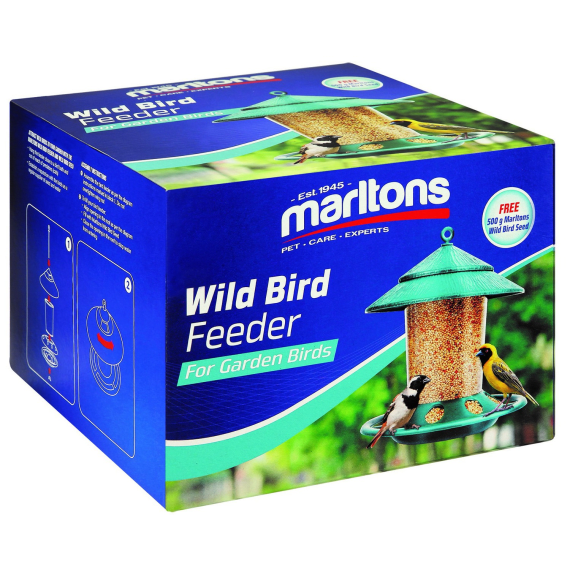 marltons wild bird feeder in box picture 1