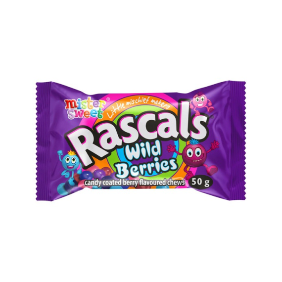 rascals wild berries packet 50g picture 1