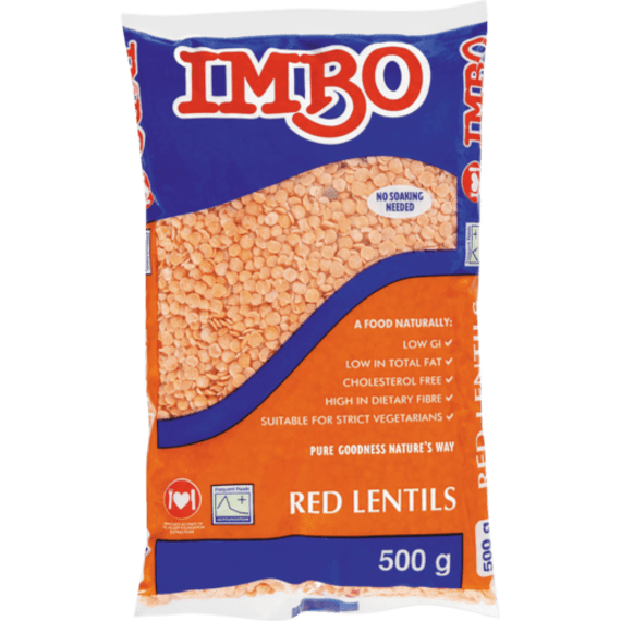 imbo lentils red 500g picture 1