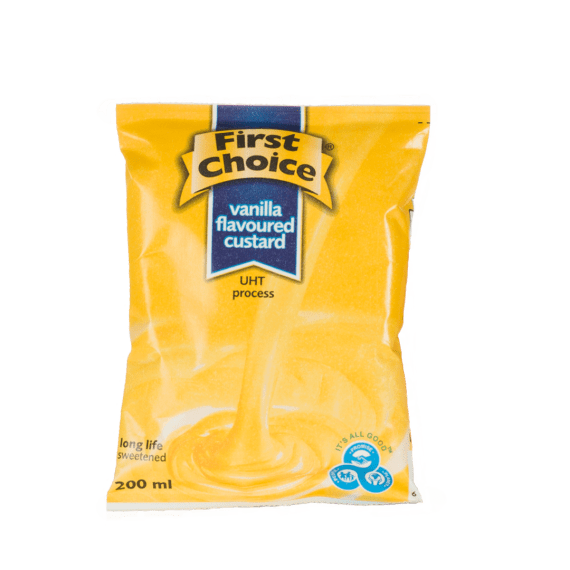 first choice uht custard 200ml picture 1