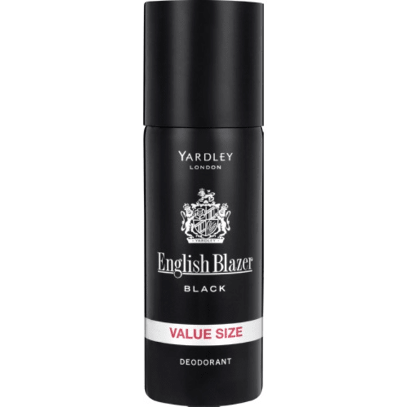 yardley english blazer deodorant black 200ml picture 1