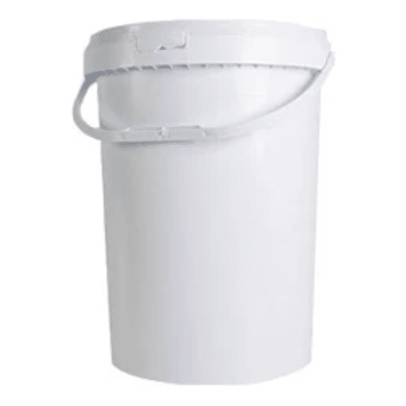 Bucket + Lid 25l Wht Agrimark