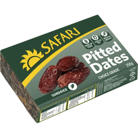 Safari Dates Pitted 250g Agrimark