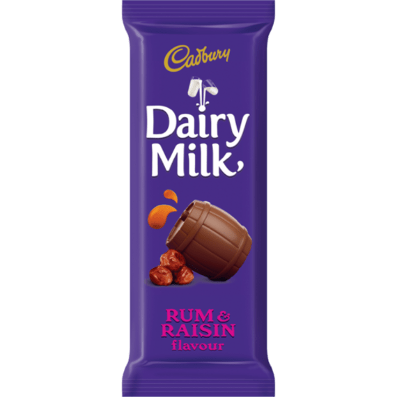 Cadbury Rum & Raisins 80g Agrimark