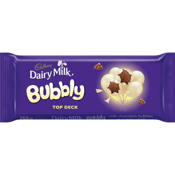 cadbury bubbly top deck 150g picture 1