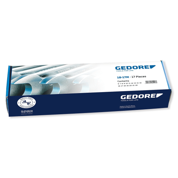 gedore spanner set 1b 17m with free tool roll picture 2