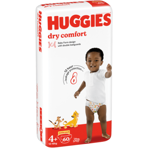 huggies dry comfort size 4 jumbo 60 s picture 1
