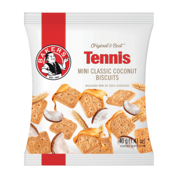 Bakers Tennis Biscuits Mini 40g | Agrimark