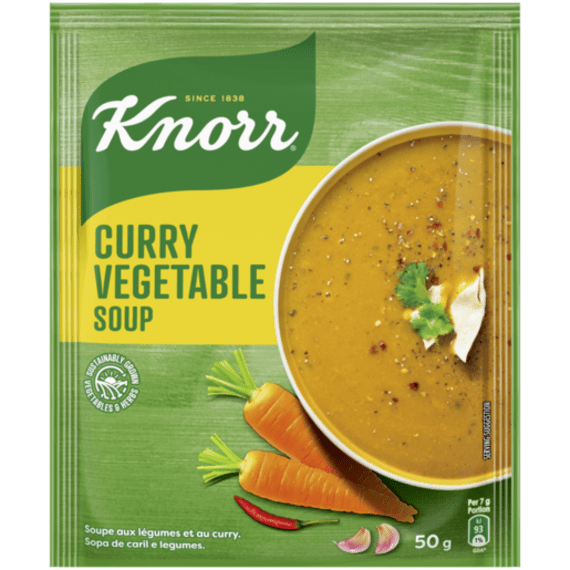 knorr soup curry vegetable 50g picture 1