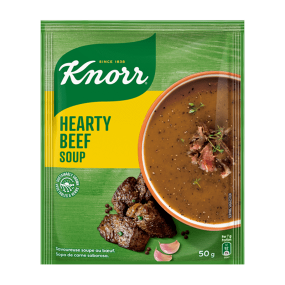 knorr soup hearty beef 50g picture 1