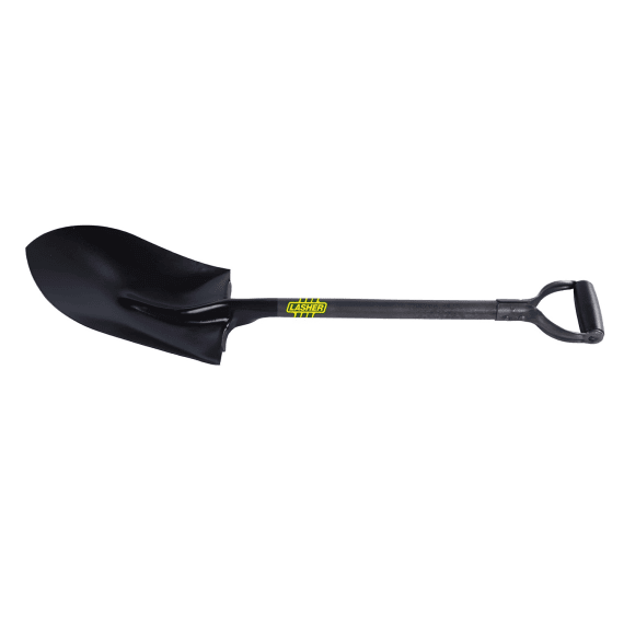 lasher round nose black shovel 415 picture 1