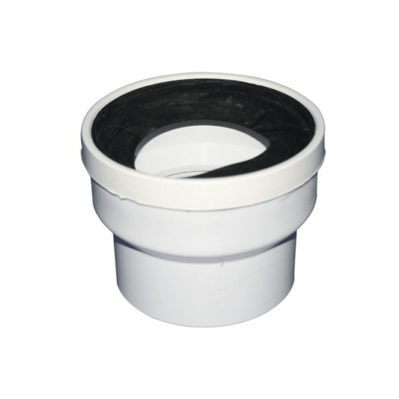 waste pan connector straight 110mm picture 1