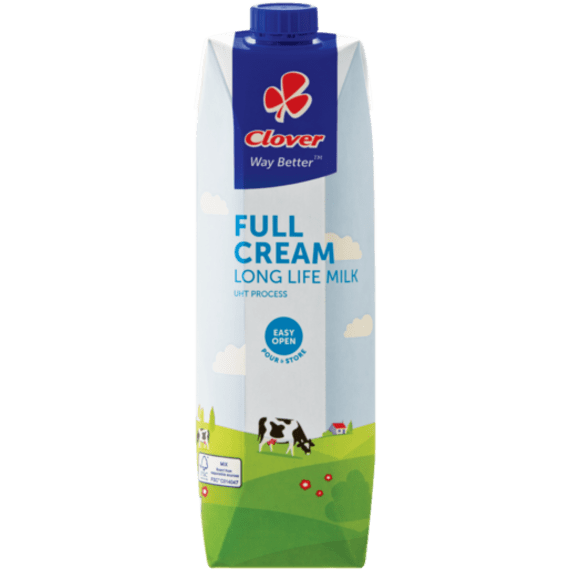 clover milk new uht full cream 1l picture 1