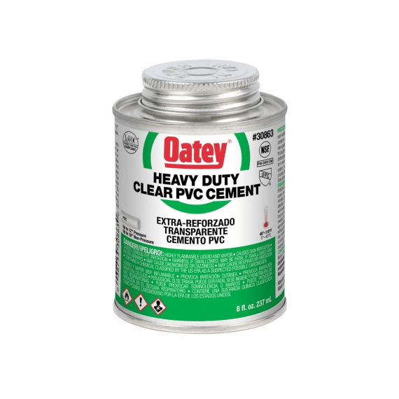 Oatey Pvc Cement Heavy Duty Clear Agrimark