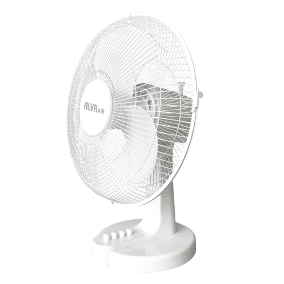 alva desk fan white 30cm 2 picture 1