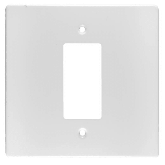 crabtree isolator stove cover plate 1 lever 4x4 picture 1