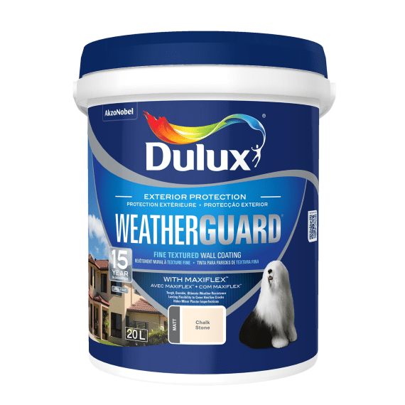 dulux weatherguard chalk stone picture 1