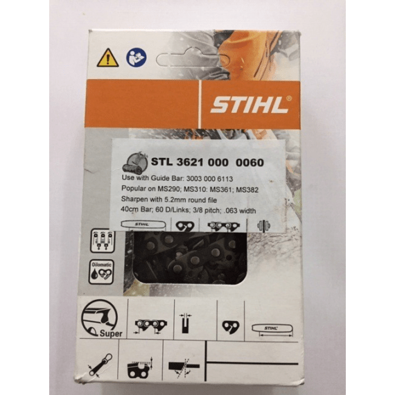 stihl 3 8 chainsaw chain 30 cutter picture 1