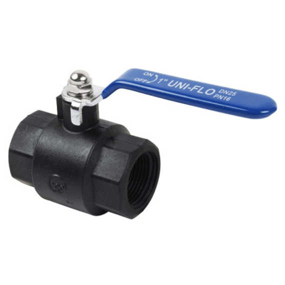 uni flo nylon ball valve picture 1