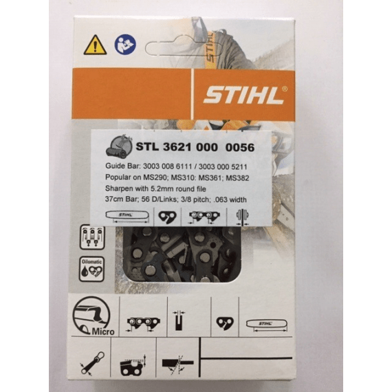 stihl 3 8 chainsaw chain 28 cutter picture 1