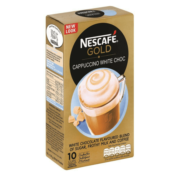 nescafe cappuccino white chocolate 10 s picture 1