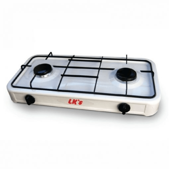 lk s enamel hotplate 2 burner gas stove picture 1