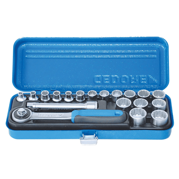 gedore socket set 3 8 inch d30 fmz picture 1