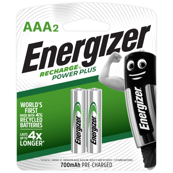 energizer battery rechargeable aaa 2pk picture 1