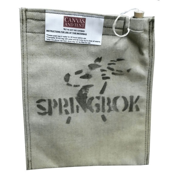 bushtec springbok canvas waterbag picture 1