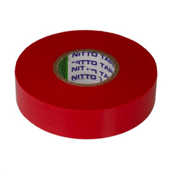 nitto insulation tape 20m red picture 1
