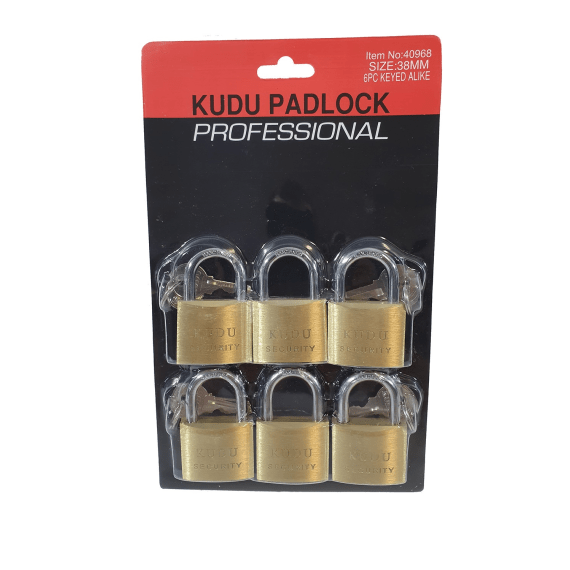 kudu padlock brass 3ka 38mm picture 2