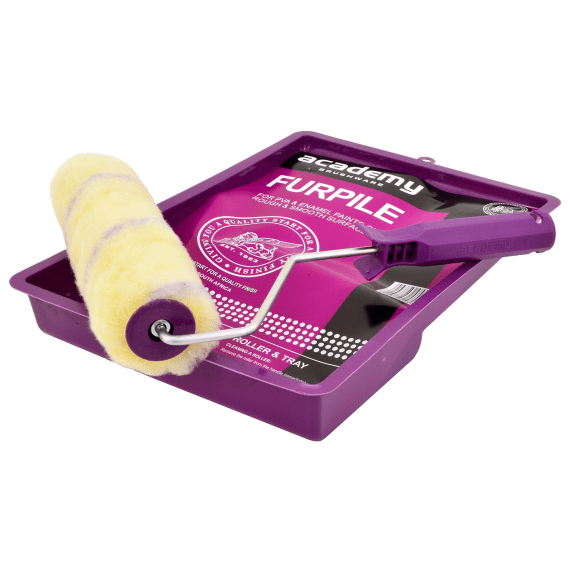 academy furpile paint roller set 225mm picture 1