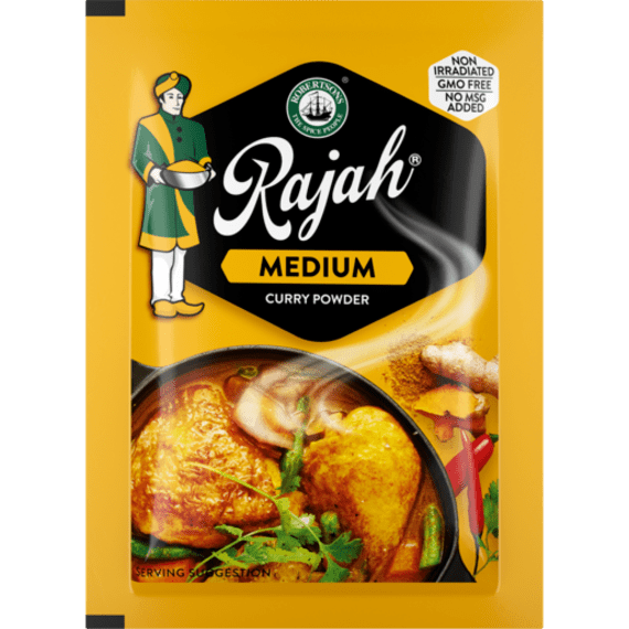 robertsons envelope rajah curry powder meduim 7g picture 1