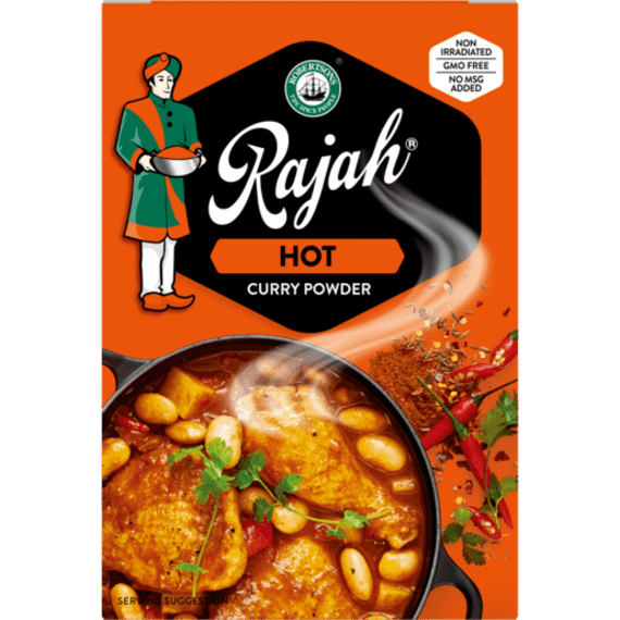 robertsons rajah curry powder hot 50g picture 1