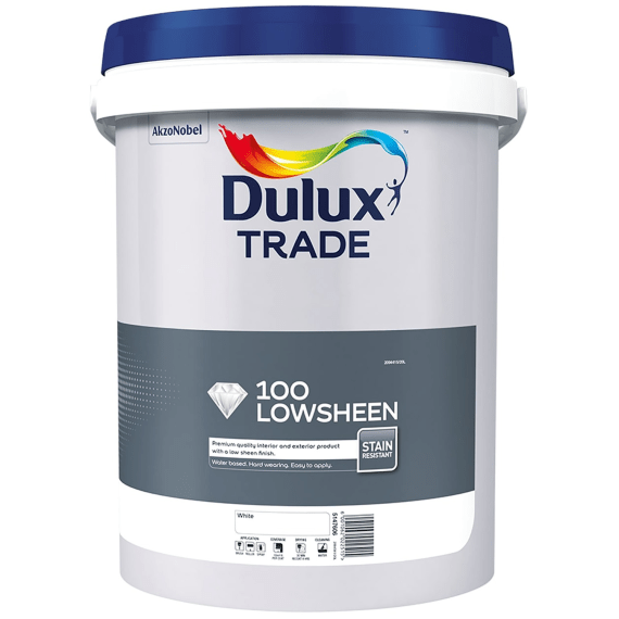 dulux trade 100 low sheen white picture 1