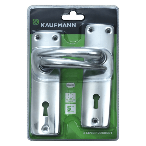 kaufmann lockset 2 lever sabs lock cp handle picture 1