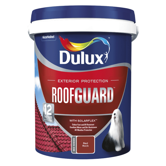 dulux roofguard red rock 20l picture 1