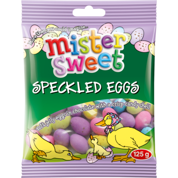 mr sweet speckled eggs 125g picture 1