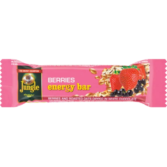 jungle energy bar berries 40g picture 1