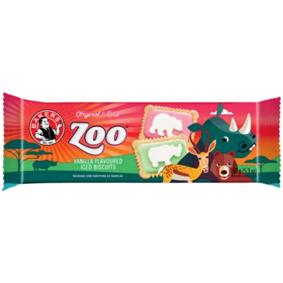 bakers kids zone iced zoo 150g picture 1