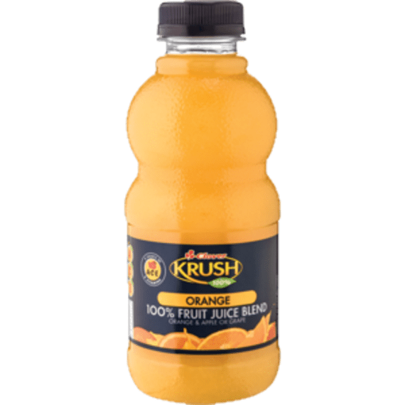 Krush Juice 100pct Orange 500ml Agrimark