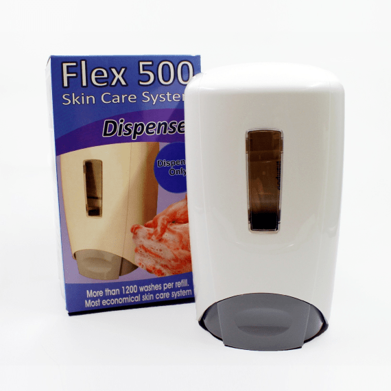 flex soap dispenser white 500ml picture 2