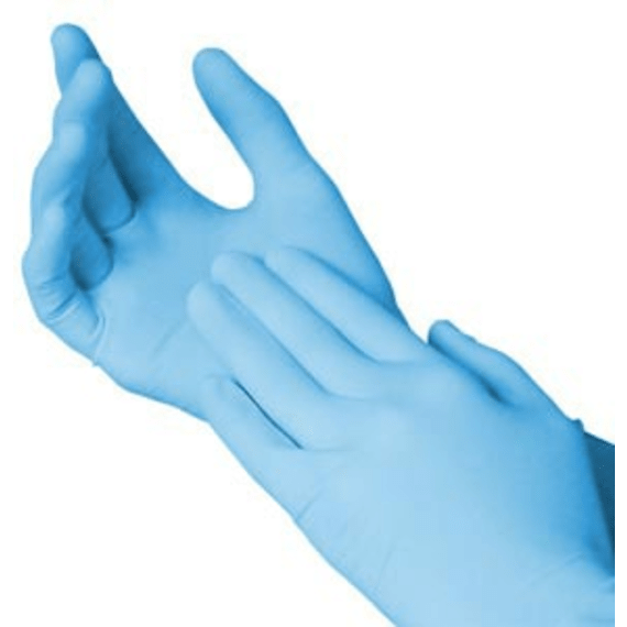 glove nitrile blue medium 100 picture 1