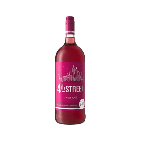 4th street natural sweet rose wine 1 5l picture 1