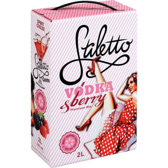 stiletto vodka berry 2l picture 1