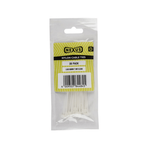 nexus cable ties 7 2x400mm t120r 100pk black picture 1